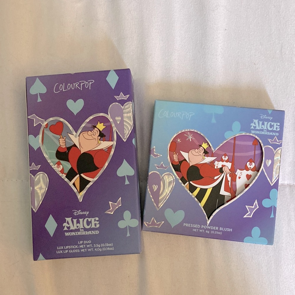 Colourpop Alice in wonderland collection